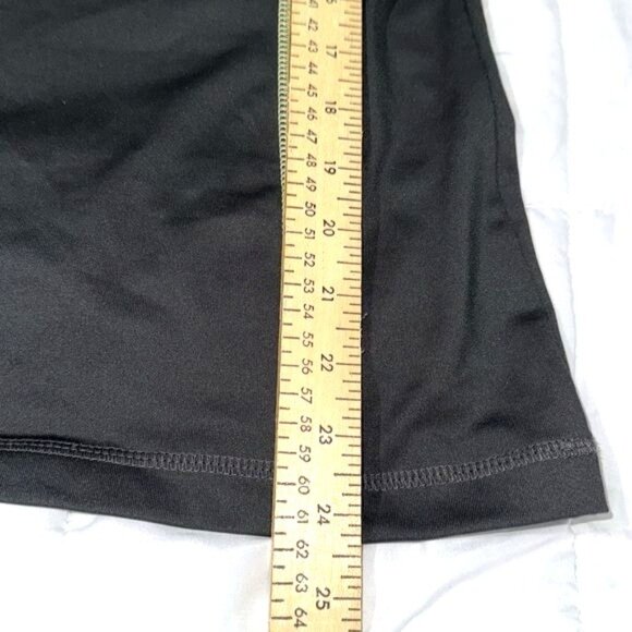 Tek Gear Womens Black & Yellow Athletic Tank Top XL Polyester Spandex Blend - Picture 6 of 6